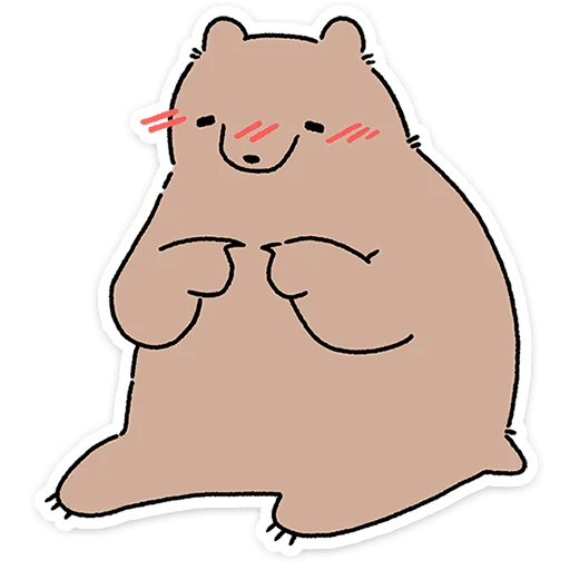 🐻 Стикер «Мишич» для Telegram