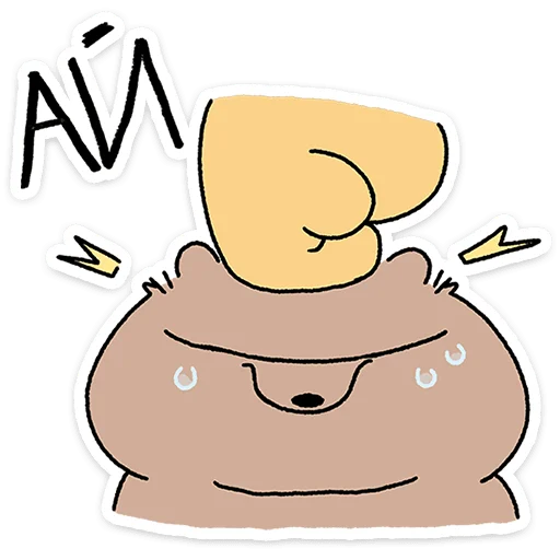 🐻 Стикер «Мишич» для Telegram
