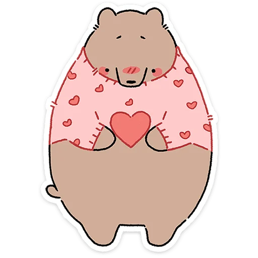 🐻 Стикер «Мишич» для Telegram