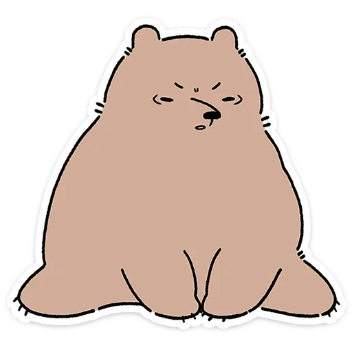 🐻 Стикер «Мишич» для Telegram