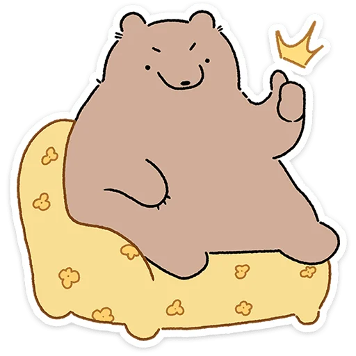 🐻 Стикер «Мишич» для Telegram