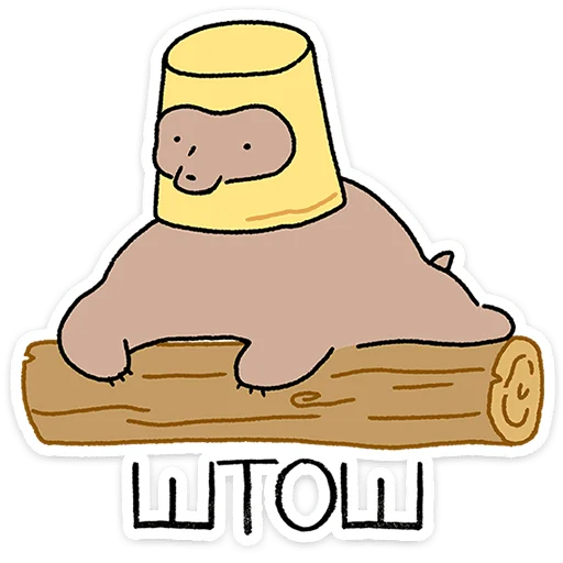 🐻 Стикер «Мишич» для Telegram