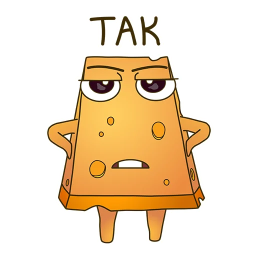 😡 Стикер «Мистер Чиз» для Telegram