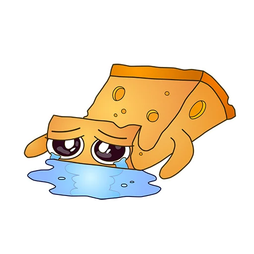 😭 Стикер «Мистер Чиз» для Telegram