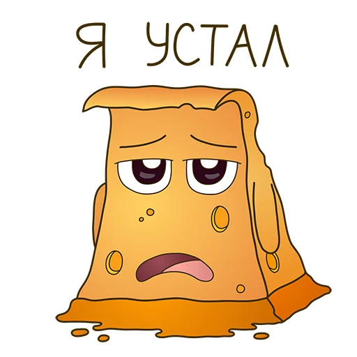 😣 Стикер «Мистер Чиз» для Telegram