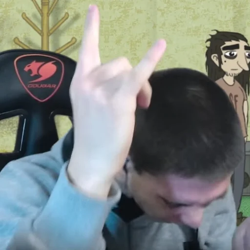 🗿 Стикер «Mr DeKart» для Telegram