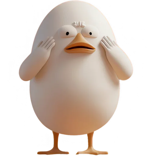 😰 Стикер «Мистер Яйцо» для Telegram