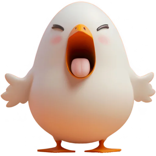 😫 Стикер «Мистер Яйцо» для Telegram