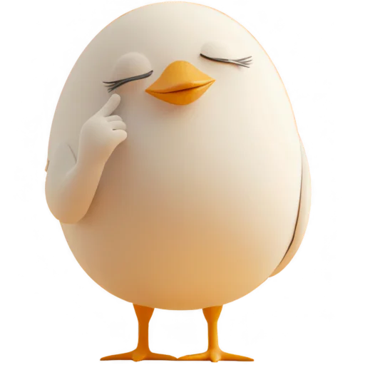 ☺️ Стикер «Мистер Яйцо» для Telegram