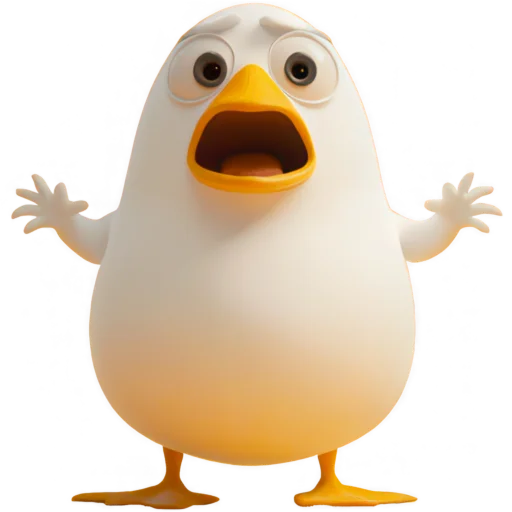 😱 Стикер «Мистер Яйцо» для Telegram