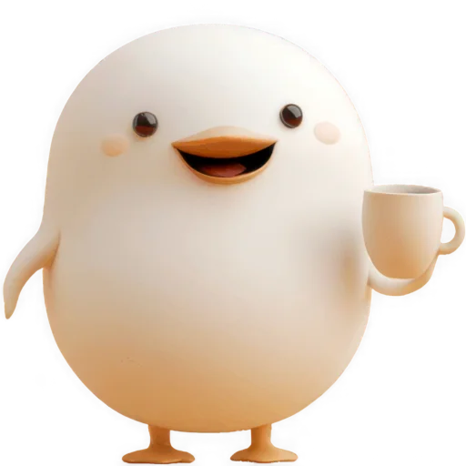 ☕️ Стикер «Мистер Яйцо» для Telegram