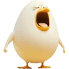 😫 Эмодзи «Мистер Яйцо» для Telegram