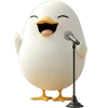 🎤 Эмодзи «Мистер Яйцо» для Telegram