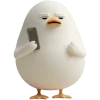 😐 Эмодзи «Мистер Яйцо» для Telegram