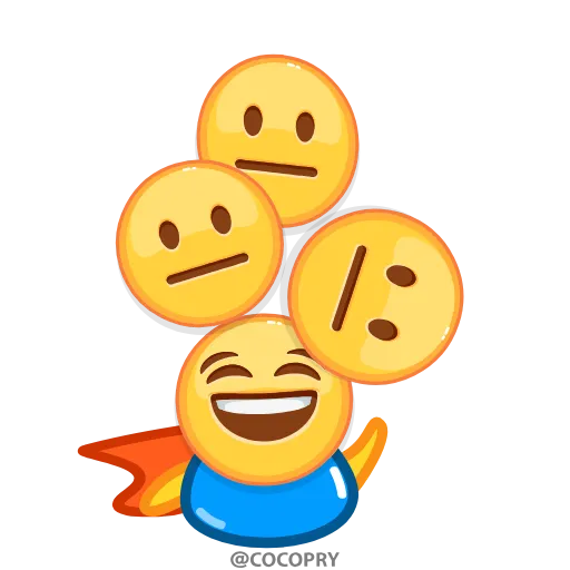 😐 Стикер «MR EMOJI 2» для Telegram