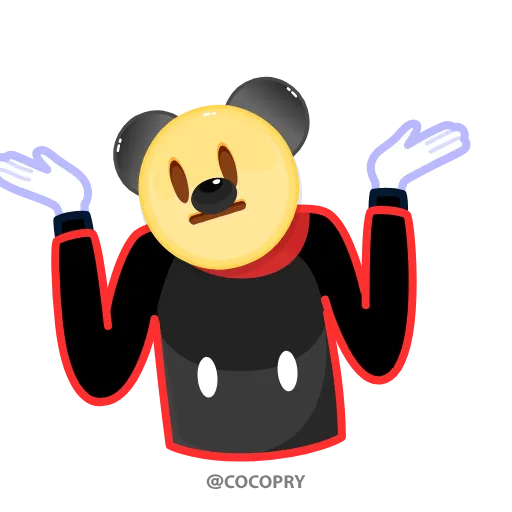 🤷‍♂ Стикер «MR EMOJI» для Telegram