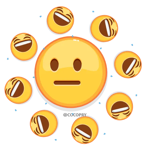 😐 Стикер «MR EMOJI» для Telegram