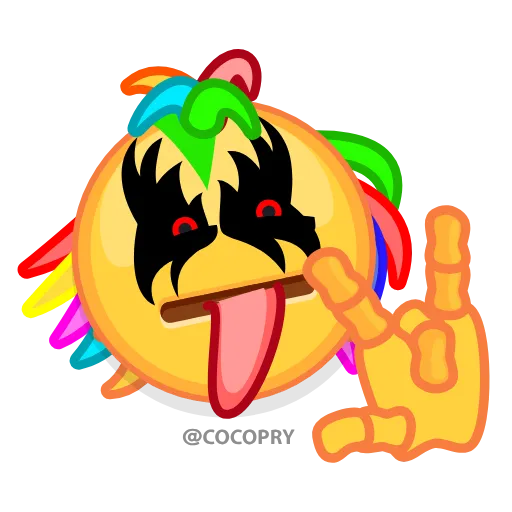 🤟 Стикер «MR EMOJI» для Telegram