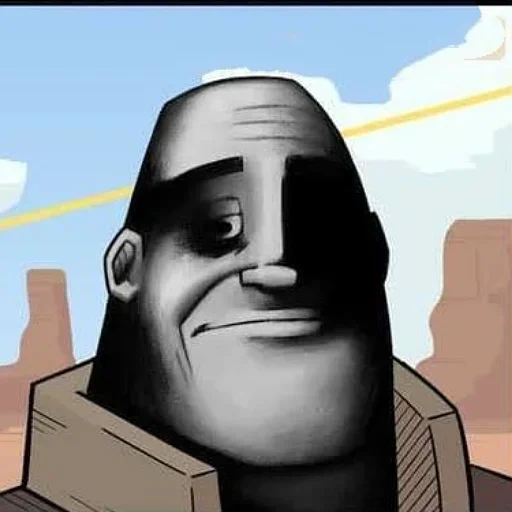 😟 Стикер «mr incredible meme» для Telegram