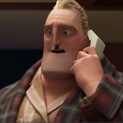 😕 Стикер «mr incredible meme» для Telegram