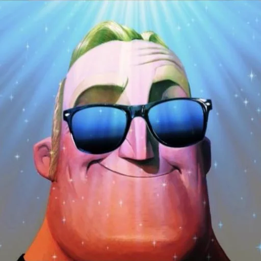 😎 Стикер «mr incredible meme» для Telegram