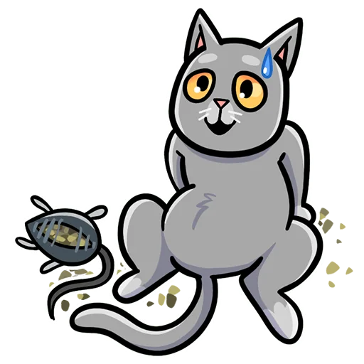 😥 Стикер «Мистер Кокос» для Telegram