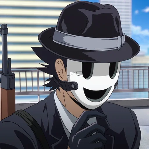🎭 Стикер «? Mr. Mask» для Telegram