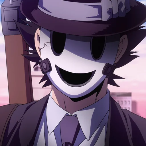 🎭 Стикер «? Mr. Mask» для Telegram