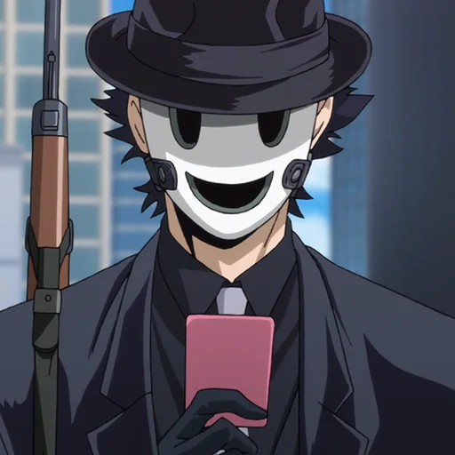 🎭 Стикер «? Mr. Mask» для Telegram