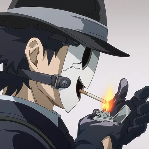 🚬 Стикер «? Mr. Mask» для Telegram