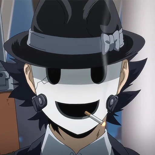 🚬 Стикер «? Mr. Mask» для Telegram