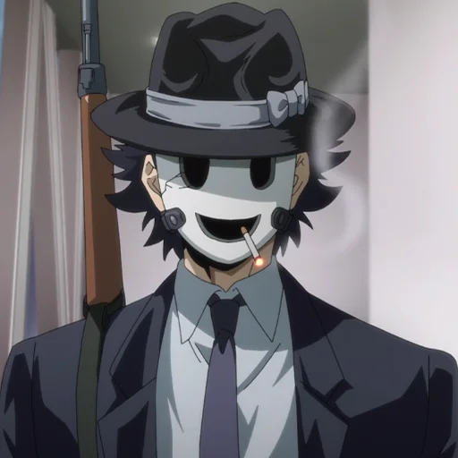 🚬 Стикер «? Mr. Mask» для Telegram