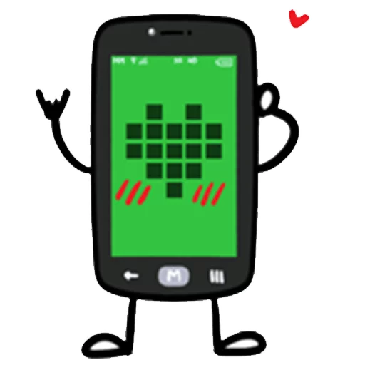 ❤ Стикер «Mr MOMO» для Telegram