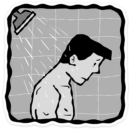 🌟 Стикер «Человек без имени» для Telegram