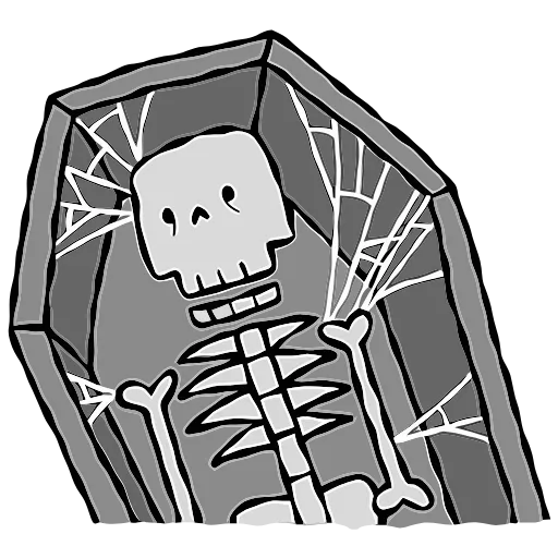 💀 Эмодзи «Человек без имени» для Telegram