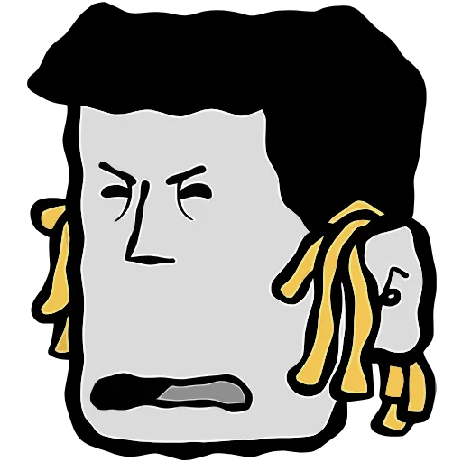 🍜 Эмодзи «Человек без имени» для Telegram