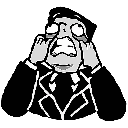 😬 Эмодзи «Человек без имени» для Telegram