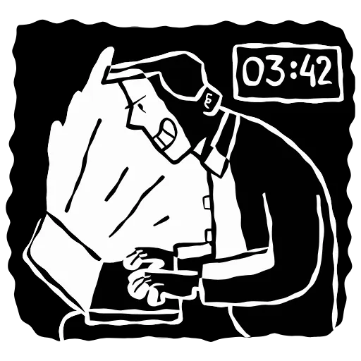 💻 Эмодзи «Человек без имени» для Telegram