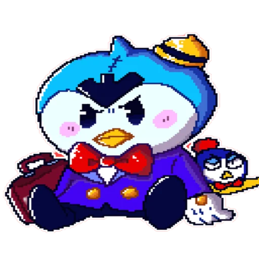 🐧 Стикер «Mr. P,» для Telegram