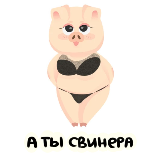 💁‍♀ Стикер «Mr.Pigus» для Telegram