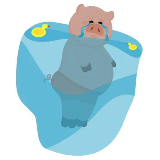 😭 Стикер «Mr.Pigus» для Telegram