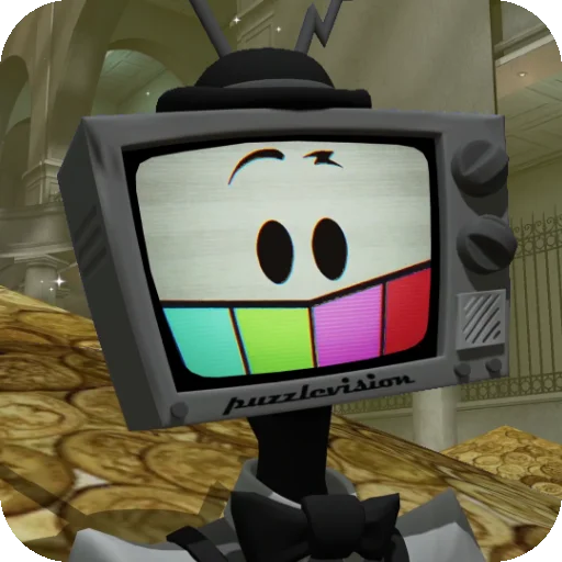 🧸 Стикер «Mr Puzzles» для Telegram