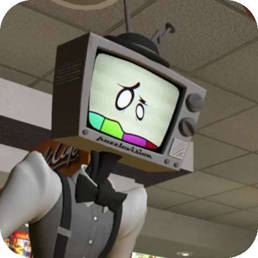 🛋 Стикер «Mr Puzzles» для Telegram