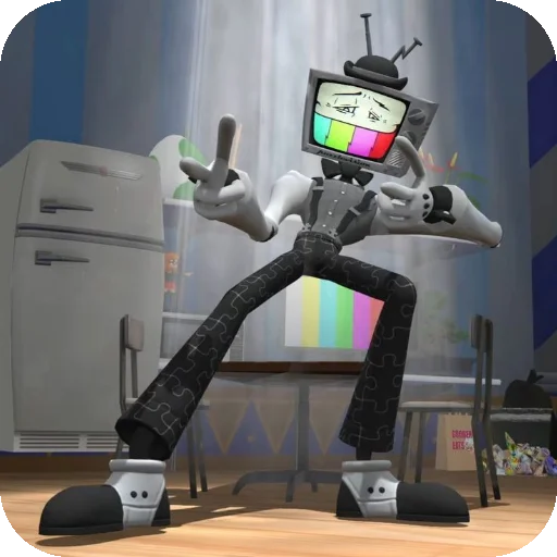 🧸 Стикер «Mr Puzzles» для Telegram