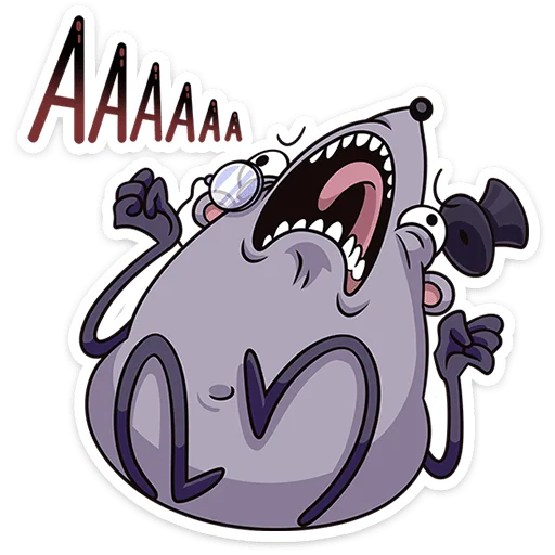 🐀 Стикер «Мистер Крыс» для Telegram