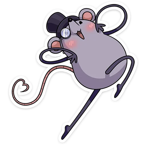 🐀 Стикер «Мистер Крыс» для Telegram