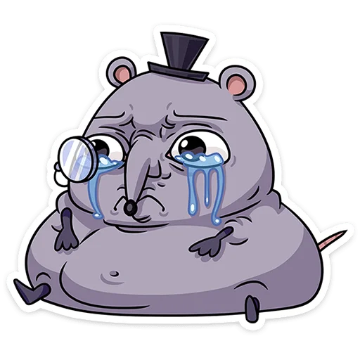 🐀 Стикер «Мистер Крыс» для Telegram