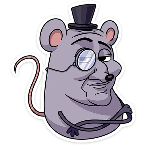 🐀 Стикер «Мистер Крыс» для Telegram