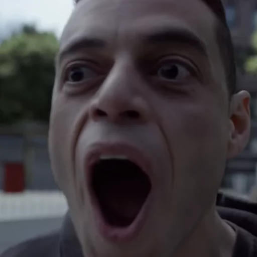 😺 Стикер «Mr Robot» для Telegram
