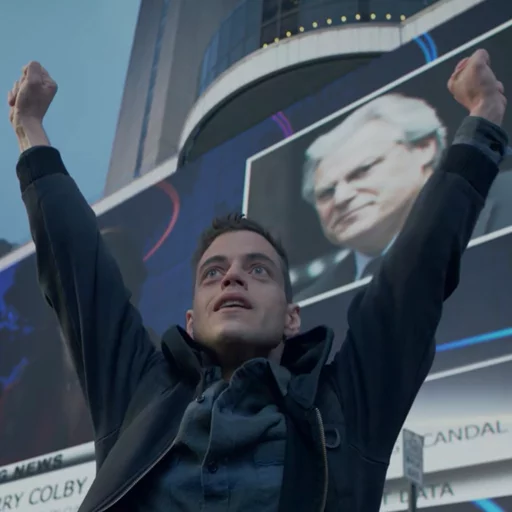🙌 Стикер «Mr Robot» для Telegram